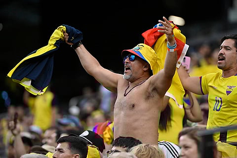 Ecuador fans